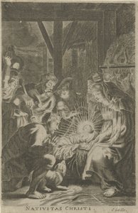 Klanění pastýřů Nativitas Christi (titul na objektu) od Anonymous