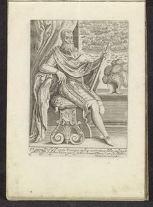 Admirál Sebastiano Vernier en de Slag u Lepanta Scènes uit het Venetiaanse leven (název série) Habiti d