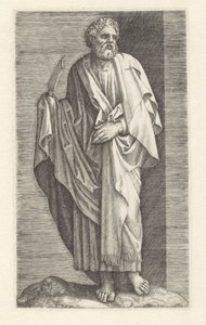 Bartoloměje Kristus a dvanáct apoštolů (název série) od Anonymous