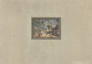 Požár v Muiderbergu, 1746 od Anonymous