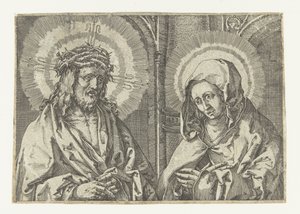 Kristus a Marie od Anonymous