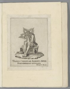 Kristus na studeném kameni The Little Passion (název série) Passio Christi Ab Alberto Durer Nurenburgensi Effigiata (název série na objektu) od Anonymous