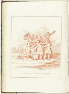 Comité van Bondgenootschap, 1795 Výbor konfederace (název o objektu) Hollandia Regenerata (italská kopie) (název série) Regenerace Holandska: Specchio všem regenerovaným národům (název série na objektu) od Anonymous