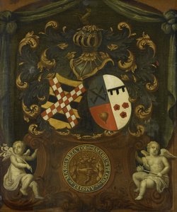 Zbraně aliance Jacoba Ploose van Amstela a Margarety Tol, 1683 od Anonymous