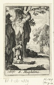 Kajícnice Marie Magdalena S. Magdalena (titul na předmětu) Penitent Saints (název série) od Anonymous