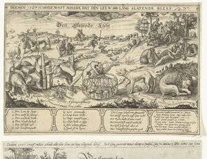 Spící lev, 1567 The Sleeping Leew (název na objektu) od Anonymous