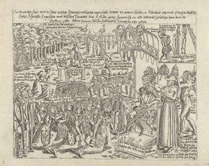 Trůn vévody z Alby, 1569 (kopie) od Anonymous
