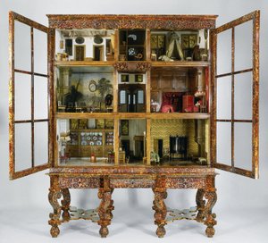 Domeček pro panenky Petronely Oortmanové, c. 1686-1710 (dřevo)