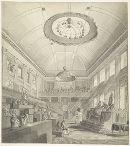 První národní shromáždění v Haagu, 1796 od Anonymous