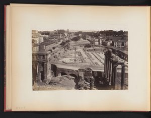 Forum Romanum v Římě, Itálie Forum Romanum (název na objektu) od Anonymous