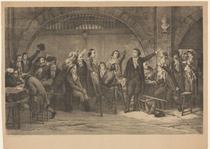 Vězeň Girondinů 1793 (název na předmětu) od Anonymous