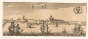 Pohled na starý Arnemuiden Old Arnemuyden (název na objektu) od Anonymous