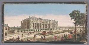 Pohled na Château de Madrid v Paříži Vue du Chateau Royal de Madrid (název na objektu) od Anonymous