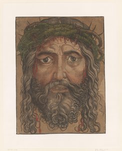 Kristova tvář s trnovou korunou od Anonymous