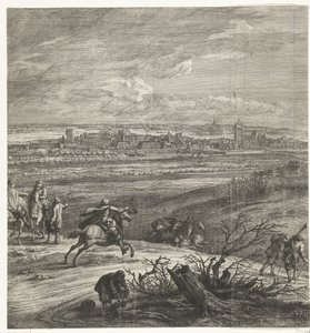 Francouzská armáda před Yperenem (uprostřed strana), 1678 od Anonymous