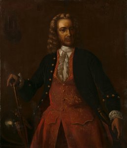 Jacob Mossel (1750-1761) Portrét Jacoba Mossela, generálního guvernéra Nizozemské Východoindické společnosti od Anonymous