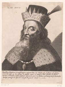 král David Il Re David. (název na objektu) Portréty králů (název série) od Anonymous