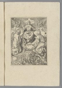 Poslední soud The Little Passion (název série) Passio Christi Ab Alberto Durer Nurenburgensi Effigiata (název série) od Anonymous