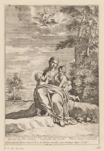 Latona se setkala s Dianou v Apollo op Delos od Anonymous