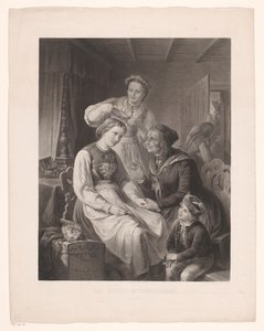 Le Suprême Bon Ton, 1800-1815, č. 21: Elegant u svého kováře od Anonymous
