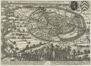 Lier zajat a opuštěn armádou států, 1595 od Anonymous
