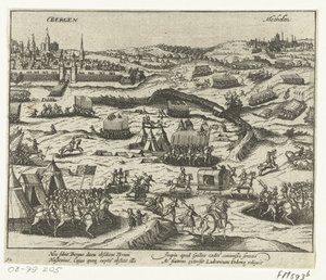 Ludvík z Nassau opouští Bergen, 1572 od Anonymous
