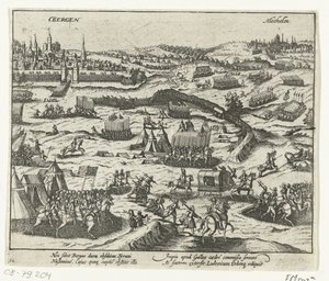 Ludvík z Nassau opouští Bergen, 1572 od Anonymous