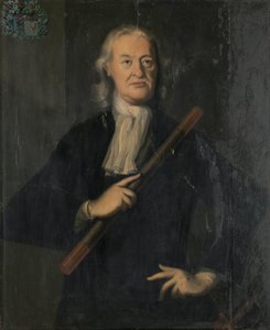 Matthew de Haan (1725-1729) Portrét Mattheuse de Haana, generálního guvernéra Nizozemské východní Indie od Anonymous