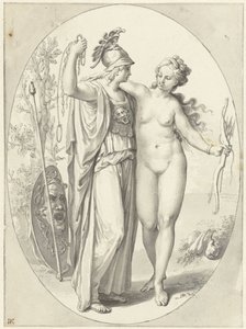 Minerva a Venuše od Anonymous