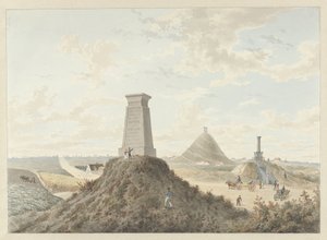 Památky ve Waterloo, 1815 od Anonymous