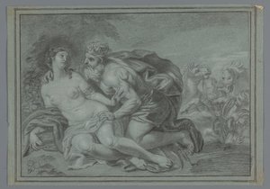 Neptun s nymfou od Anonymous