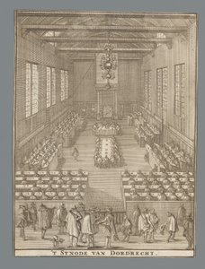 Zahájení synody v Dordrechtu, 1618 