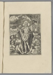Vzestup Krista The Little Pass (název série) Passio Christi Ab Alberto Durer Nuremberg Figure (název série) od Anonymous