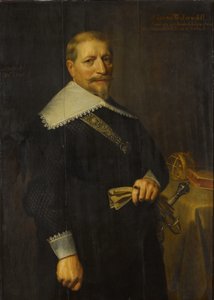 Portrét Adama van Westerwolta (1580-1639) od Anonymous