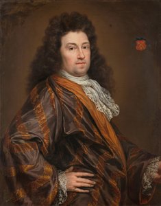 Portrét Françoise Leydeckera (1650-1718). Delegát u Účetního dvora pro Zeeland od Anonymous