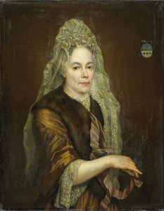 Portrét Petronely Kettinghové (1632-1707), manželky Diederika van Hogendorpa od Anonymous