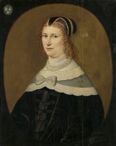 Portrét ženy, zvané Theodora de Visscher, manželka Jacoba Rijswijka od Anonymous