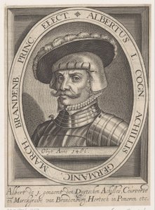Portrét Albrechta III Achilla, kurfiřta braniborského od Anonymous