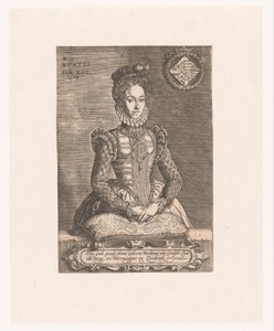 Portrét Anny z Cleves od Anonymous