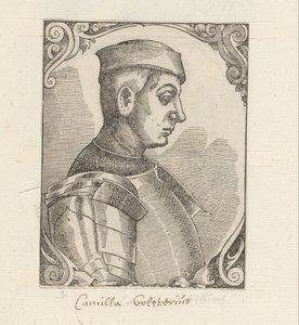 Portrét Camilla Vitella od Anonymous