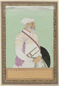 Portrét Dalil-chána, velkovezíra z Aurangzebu, byl guvernérem (subagaru) provincie Deccan; pochází z Rohelských pathanů od Anonymous