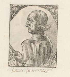 Portrét Federica da Montefeltro od Anonymous