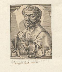 Portrét van Georga z Trebizondu od Anonymous