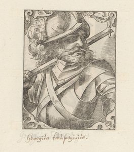 Portrét Georga von Frundsberga od Anonymous