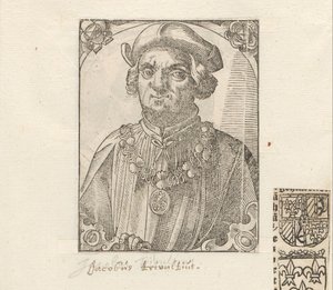 Portrét van Gian Giacomo Trivulzio od Anonymous