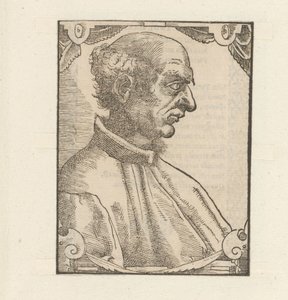 Portrét van Giovanni Pontano od Anonymous