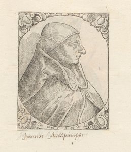 Portrét van Giovanni Visconti od Anonymous