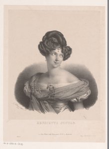 Portrét Henriette Sontag od Anonymous