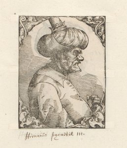 Portrét Hora Barbarossy od Anonymous