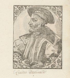 Portrét Karla III Bourbonského od Anonymous